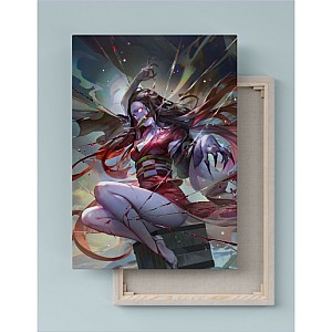 Quadro Decorativo Canvas Demon Slayer Nezuko Kamado 01